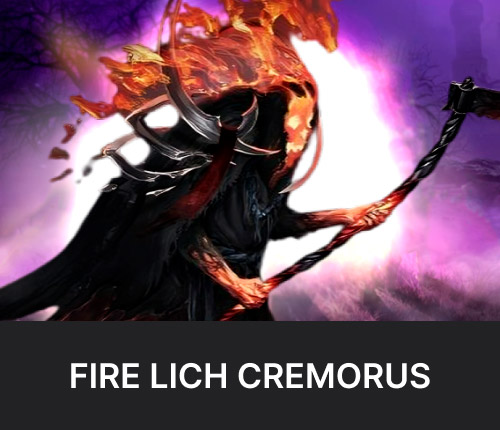 Fire Lich Cremorus Kill